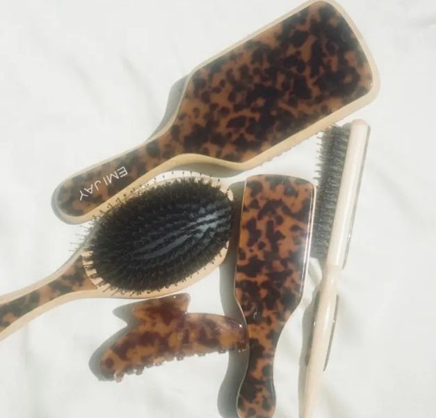 Emi Jay Flat Brush in Tortoise Овальна щітка для волосся EMJ54 фото