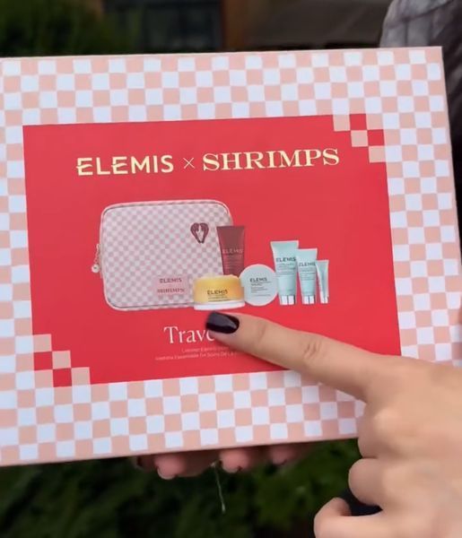 ELEMIS Kit: Shrimps Travel Icons Collection - Легендарна колекція бестселерів у дизайнерській Тревел косметичці для Неї ELMS1 фото