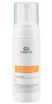 CUSKIN Clean-Up AV Free Purifying Foam Cleanser Очищуючий мус для чутливої проблемної шкіри CSKN3 фото