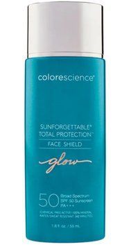 COLORESCIENCE Sunforgettable Total Protection Face Shield Glow Сонцезахисний крем для обличчя SPF 50 Золоте сяйво CLRS19 фото