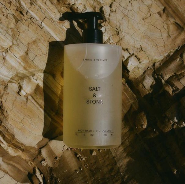 SALT & STONE Body Wash Santal & Vetiver - Антиоксидантний гель для душу з ароматом сандалового дерева та ветиверу SS14 фото