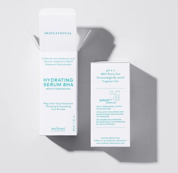 MELUME Hydrating Serum 8HA - Зволожувальна сироватка з 8-ма видами гіалуронової кислоти MLM3 фото