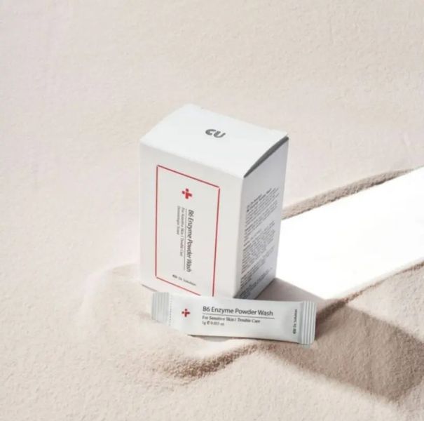 CUSKIN Dr. Solution B6 Enzyme Powder Wash Sachet Ензимна пудра з піридоксином та каламіном у формі стіку-саше CSKN21 фото