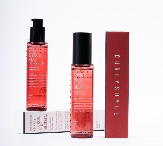 Curly Shyll Cherry Blossom Silky Oil Serum - Серум для волосся CRLS8 фото