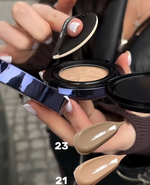 CUSKIN Clean-Up Skinfit Cushion Pact Інноваційний кушон зі змінним блоком Spf50+ CSKN14 фото