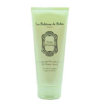 LA SULTANE DE SABA Silk Protein Scrub Ginger Green Tea Fragrance - Шовковий скраб для тіла зелений чай і імбир LSDA05 фото