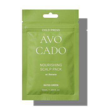 Rated Green Cold Press Avocado Nourishing Scalp Pack - Живильна маска з олією авокадо і екстрактом банана RTDG0031 фото