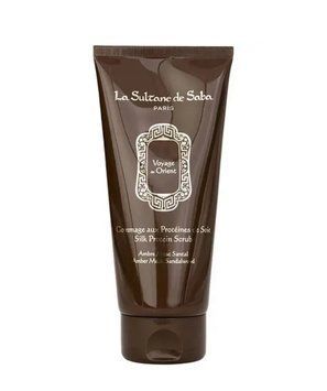 La Sultane De Saba Шовковий скраб для тіла Амбра, мускус, сандал  LSDA08 фото