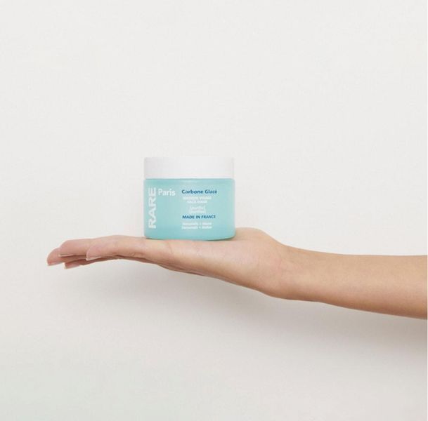 Rare Paris Carbone Glac&eacute; Deep Cleaning Mask - Маска для глибокого очищення шкіри обличчя з гамамелісом та екстрактом мальви RP1 фото