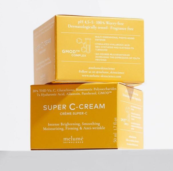 MELUME Super C-Cream - Антиоксидантний крем з 20% вітаміном С (THD) MLM17 фото