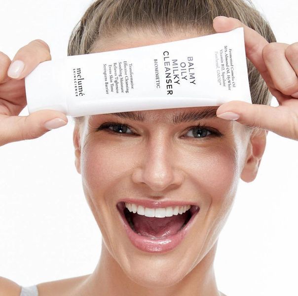 MELUME Balmy Oily Milky Cleanser - Освітлюючий зволожувальний бальзам для очищення шкіри MLM18 фото