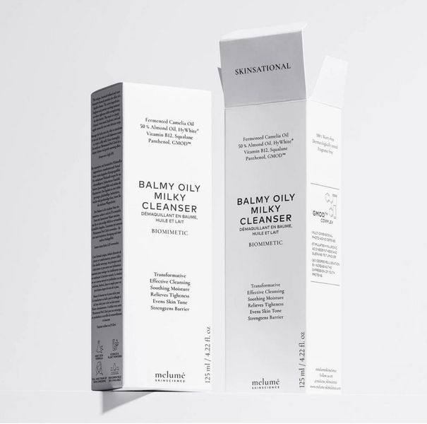 MELUME Balmy Oily Milky Cleanser - Освітлюючий зволожувальний бальзам для очищення шкіри MLM18 фото