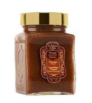 LA SULTANE DE SABA Epices Ayurvedic Gommage Scrub - Скраб для тіла з кісточками абрикосу Аюрведик LSDA14 фото
