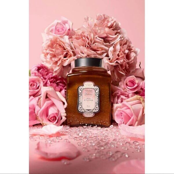 LA SULTANE DE SABA Sugar Scrub Rose - Цукровий гоммаж для тіла з ароматом Троянди LSDA15 фото