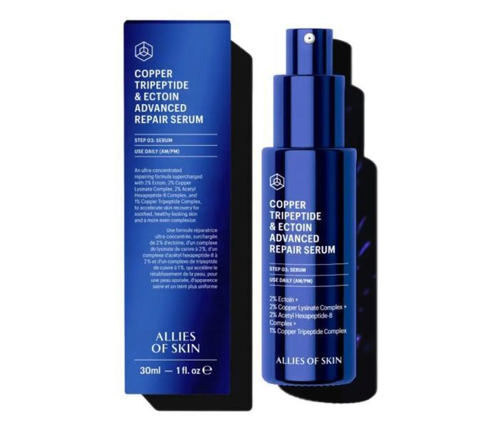 Allies Of Skin Copper Tripeptide & Ectoin Advanced Repair Serum Відновлююча сироватка ALS9 фото