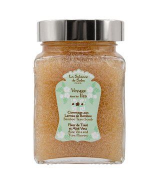 LA SULTANE DE SABA Tahitian Bamboo Tears Scrub Aloe Vera And Tiare Flowers - Скраб для Тіла з Бамбуком LSDA17 фото