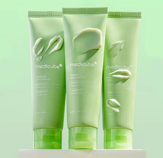 Medicube Exosome Cica Cream Відновлювальний крем з екзосомами центели та пантенолом MDCB40 фото