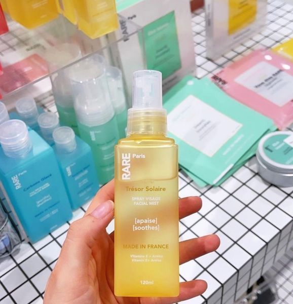 Rare Paris Tr&eacute;sor Solaire Soothing Facial Mist - Заспокійливий міст для обличчя з вітаміном E RP10 фото