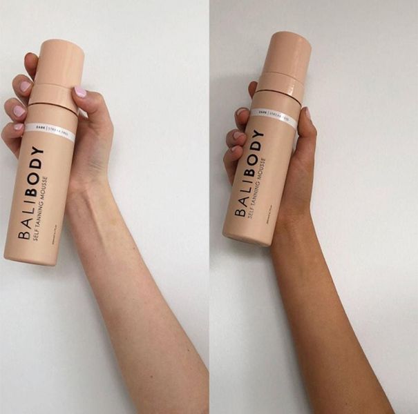 BALI BODY Self Tanning Mousse - Мус-автозасмага для тіла у відтінку Dark BB010 фото