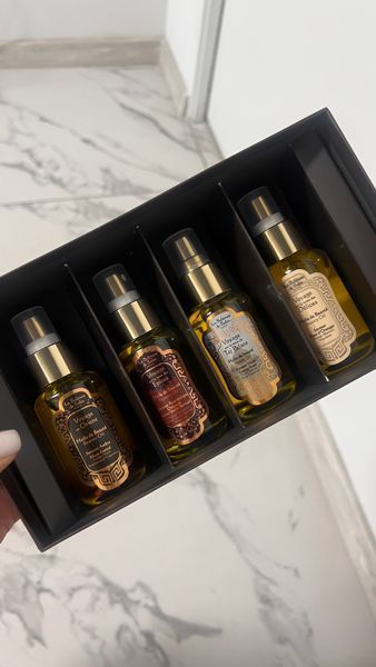 La Sultane de Saba Body Gift Set 4 Beauty Oils - Набір подарунковий 4 олії краси LSDA99 фото