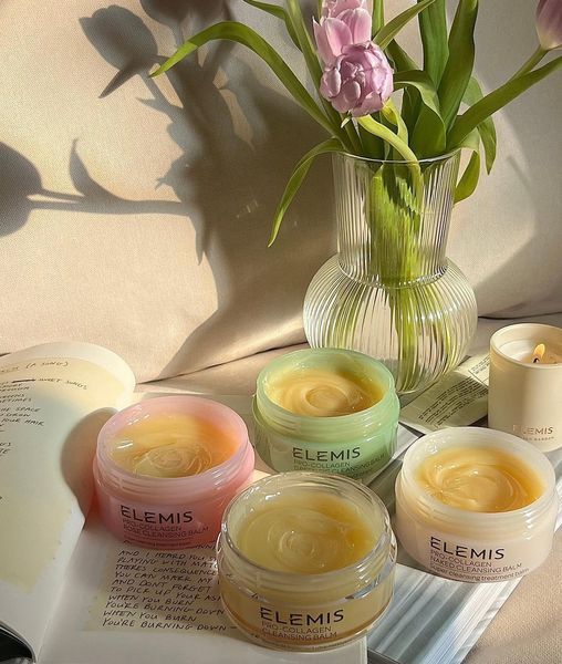 ELEMIS Pro-Collagen Green Fig Aromatic Cleansing Balm Бальзам для вмивання Про-Коллаген з ароматом зеленого інжиру, бергамоту та малини ELMS6 фото