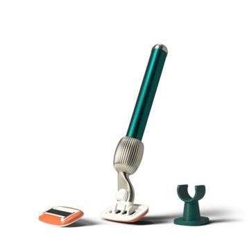 FLER THE RAZOR STARTER SET PINE DEEP AND ELEGANT Стартовий набір засобів для гоління сосна - глибокий та елегантний FLR0011 фото