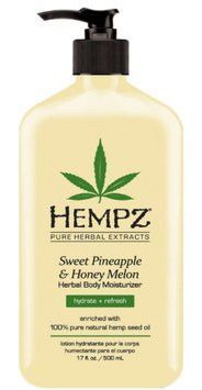 HEMPZ Sweet Pineapple & Honey Melon Herbal Body Moisturizer Зволожувальне Рослинне Молочко для Тіла Ананас І Медова Диня  HMPZ5 фото