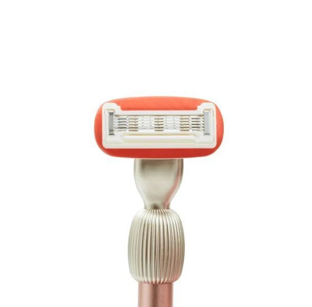 FLER THE RAZOR BLUSH SOFT AND METALLIC Стартовий набір засобів для голиння Блиск &ndash; ніжний та металізований FLR0032 фото
