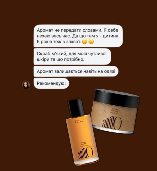 ANILLO Олія для тіла Fig Whisky Body Oil віскі інжир ANL027 фото