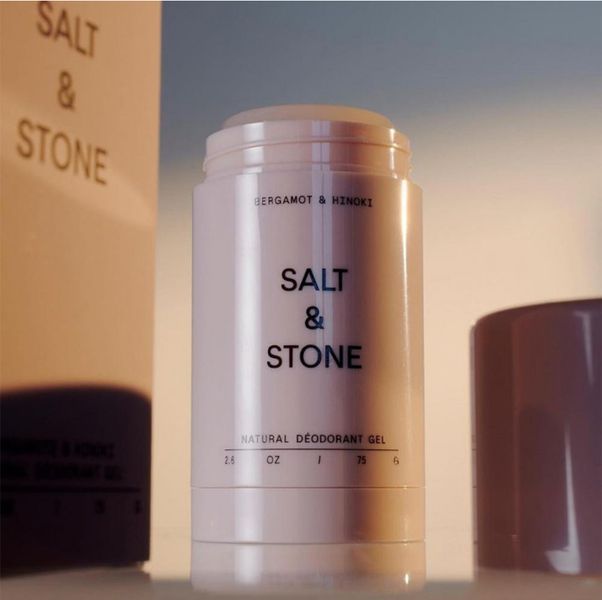 SALT & STONE Natural Deodorant Gel Bergamot & Hinoki - Натуральний дезодорант гель з ароматом бергамоту та хінокі SS01 фото