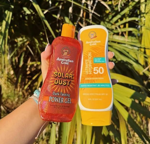 AUSTRALIAN GOLD Solar Dust Dark Tanning Power Gel Гель для засмаги на сонці AG13 фото