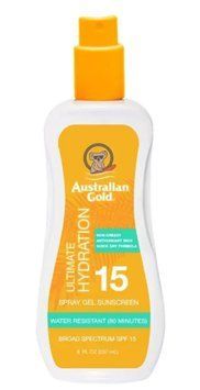 AUSTRALIAN GOLD SPF 15 Spray Gel Sunscreen Спрей-гель для засмаги на сонці спф15 AG14 фото