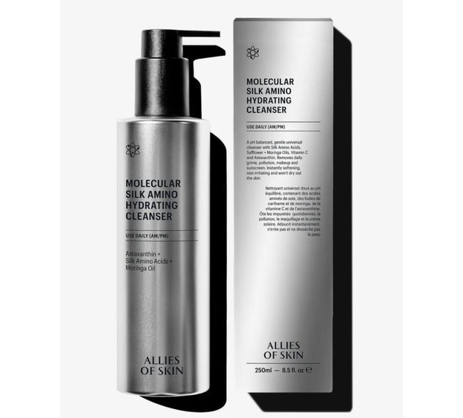 Allies Of Skin Molecular Silk Amino Hydrating Cleanser Очищувальний засіб ALS13 фото
